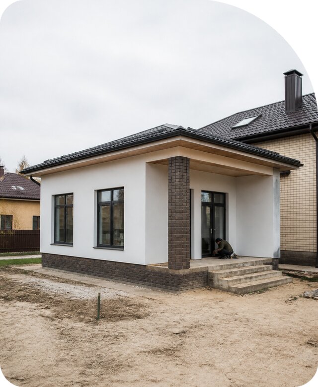 Строительство одноэтажной пристройки в Алапаевске от 481725 р. | РадиДОМА-Лпв